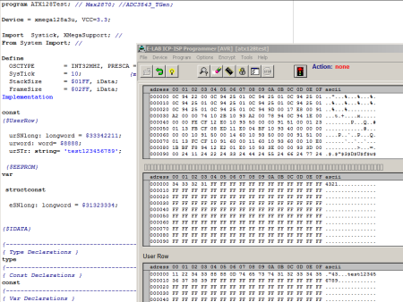 ATXmega UserRow