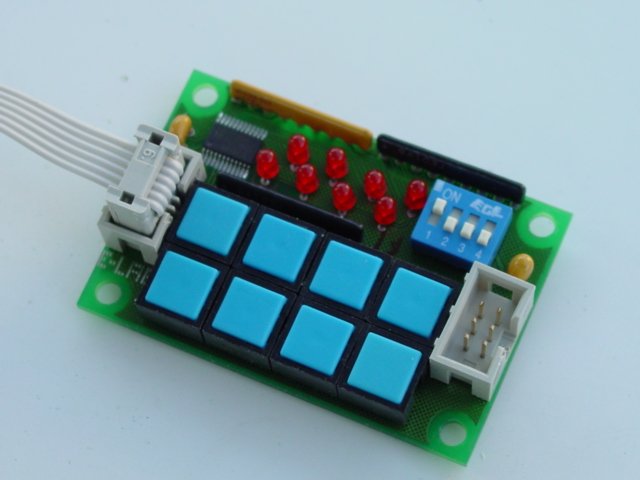I2C Keys and LEDs