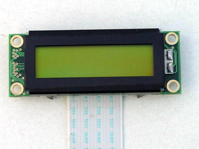 Alphanumerisches LCD 2×16 (Mini)